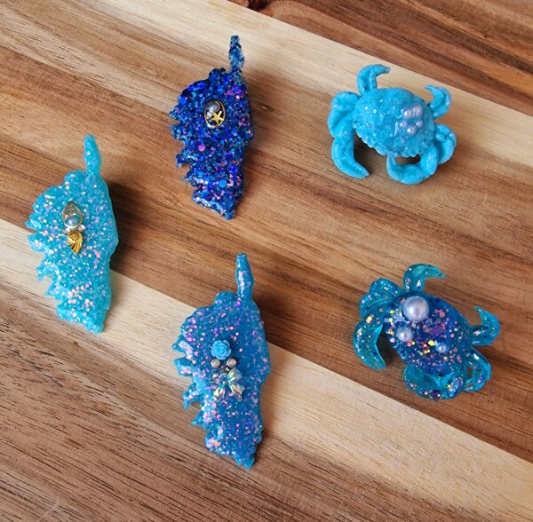 Les pin's "Océan d'azur"