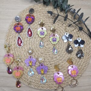 Les Petites Orchidées et les pensées 🩷🪷